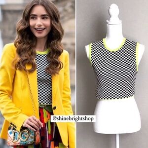 ASO Emily in Paris Top Vest New With Tag